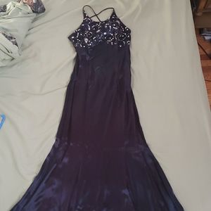 Navy Blue Formal Dress